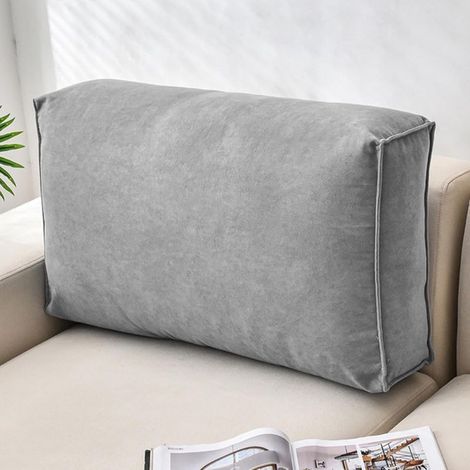 Coussin Dossier Canapé Coussin Tete De Lit Coussin De Lecture pour Lit Confortable Coussin Lombaire Oreiller Ergonomique Dossier De Lit Lavable,6-70x45x12cm (1/5)