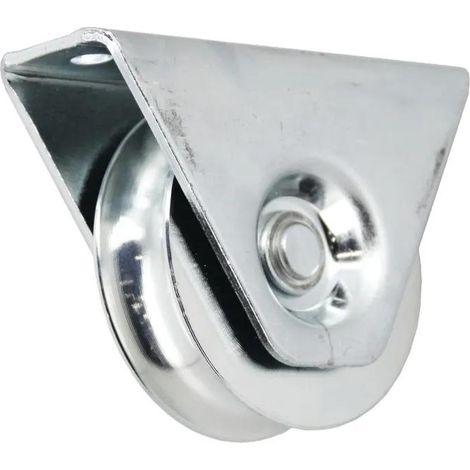 Faac-Comunello Fratelli Rueda con soporte de acero 80 mm
