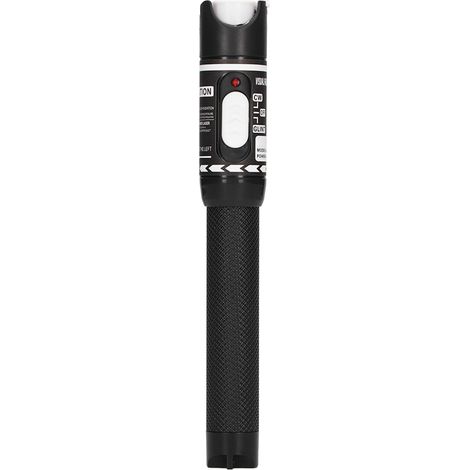 Testeur de fibre optique 50mW 50km, localisateur de panne visuel en alliage d'aluminium, format stylo, avec stylo de nettoyage LC (1/5)