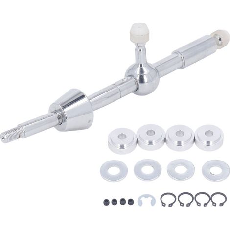 FOREHILL Leva del cambio in lega di alluminio a corsa corta, leva del cambio rapido con corsa corta, sostituzione per Mitsubishi Colt Eclipse Lancer EVO