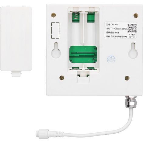 Enregistreur de température USB avec capteur de température externe, enregistrement de température unique de précision standard. (1/5)