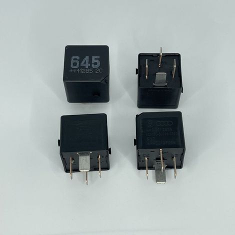 Automotive relay no. 645 4H0951253A, Audi/Volkswagen relay no. 645 V23136-B0006-X080