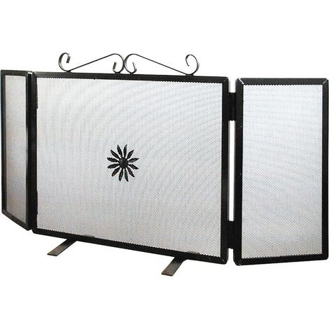 1PZ PARASCINTILLE PER CAMINETTI 3 ANTE cm. 97x58 h