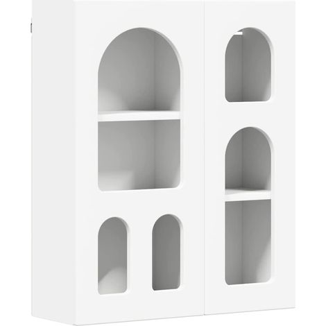 Maison Exclusive - Armadio pensile Bianco 59 x 20 x 71.5 cm Legno multistrato