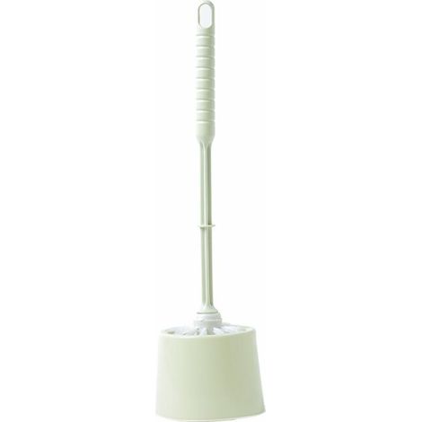Brosse De Toilette Ensemble De Toilette En Plastique Toilette Brosse Douce E138 Maison En Plastique À Long Poignée Brosse De Toilette Toilette Vert (36  8) (1/5)