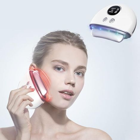 Filiyano – masseur facial à microcourant – Appareil de massage visage et corps amélioré, Gua Sha électrique pour le visage, masseur facial à (1/5)