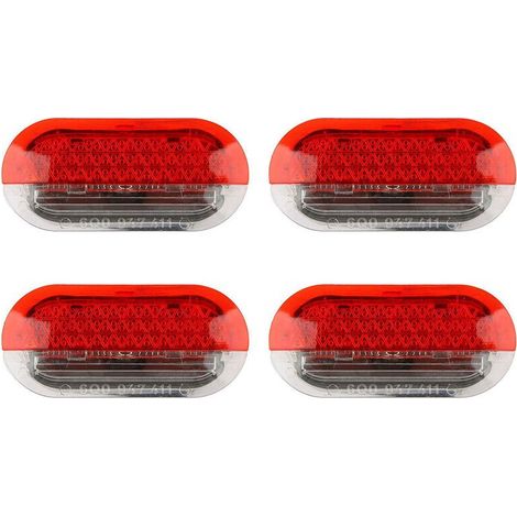 Quatre voyants LED d'avertissement d'ouverture de porte intérieure pour Volkswagen Beetle Mk4 (1999-2004), qualité 1J0947411B 1J0