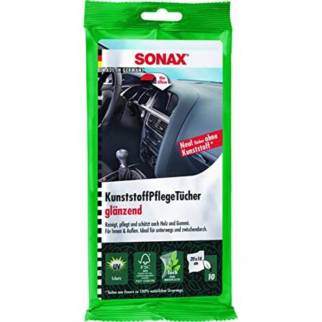Sonax KunststoffPflegeTücher glänzend (1/5)