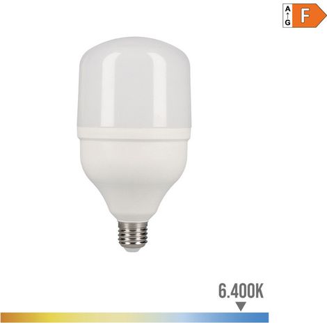 Ampoule industrielle LED E27 20W 1700lm 6400K lumière froide 8x16,5cm EDM (1/3)