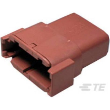 Morsettiera per cavo TE Connectivity DTM Totale poli 12 DTM04-12PD 1 pz.