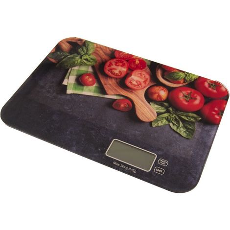 Bilancia cucina Orion 130599 vetro piatto 20 kg precisione 1 g (1/3)