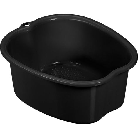 Lavabo de plástico para pies con puntos de masaje