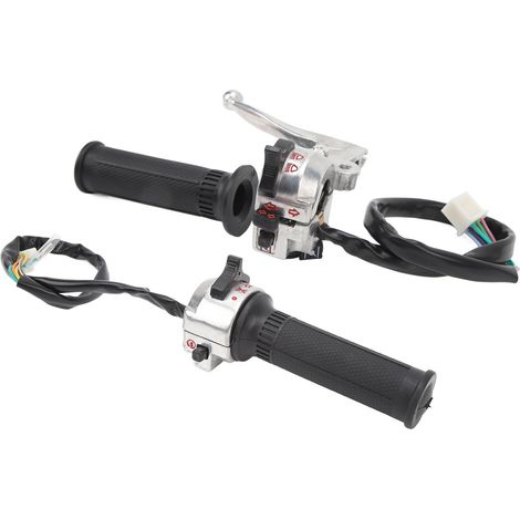 4 pièces Kit de faisceau moteur 22mm Poignée Commande Interrupteur Câblage de remplacement pour MONKEY Z50 50cc Z50 Style Réplique (1/5)