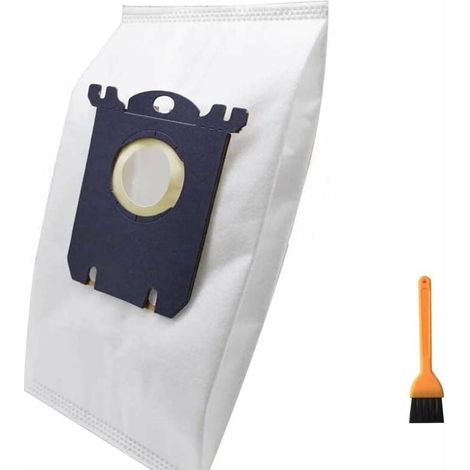 Sac Aspirateur Remplaçable - Filtration Hypoallergénique - Compatible Electrolux S Style - Pour Modèles EL4100 EL4200 EL6985 EL7000 EL8500 - Lot de 8 Pièces (1/5)