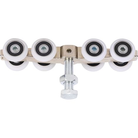 Glissière porte coulissante roulette poulie rouleau pour chambre salon salle réunion (1/4)