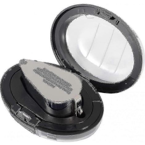Loupe de bijoutier entièrement métallique et illuminée, grossissement 40x, avec design pliable (1/5)