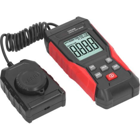 Illuminomètre numérique 200000LX, compteur de lumière de haute précision, testeur d'éclairement avec mise hors tension automatique (1/4)