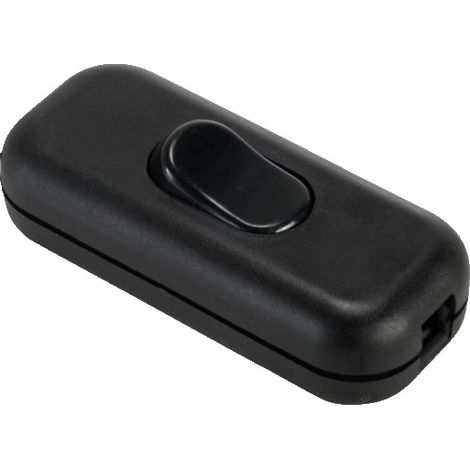 Interruptor De Paso Balancin 2a/250v Negro 49250
