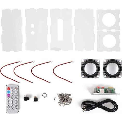 Altoparlanti Bluetooth - Kit fai da te Mini altoparlante stereo MP3 da 3W ad alta definizione (1/5)