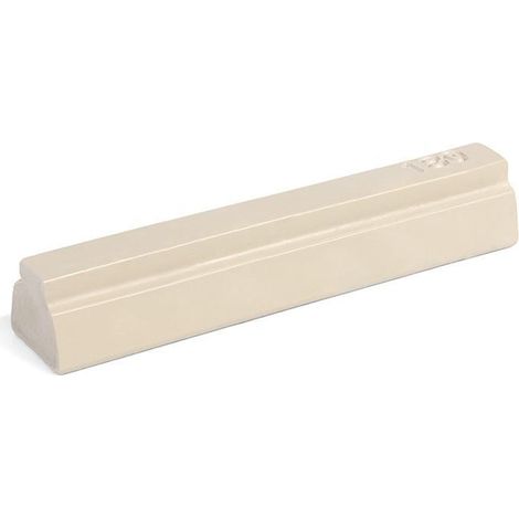 tope amortiguador lineal. plástico o elastómero rígido. liso satinado. beige crema. para tratamiento de madera - konig