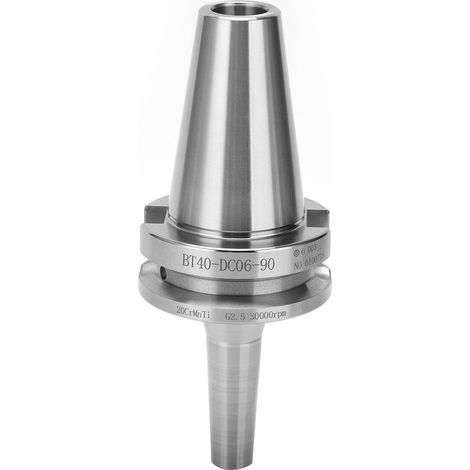 Mandrin de serrage CNC BT40-DC06-90, type de tirage arrière, outil de fraisage en acier 40Cr HRC48-52, matériel de précision (1/5)