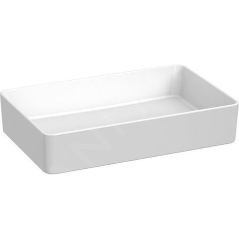 Jika Cubito Pure - Vasque à poser, 60x38 cm, sans trop-plein, blanc H8184270001121 (1/2)