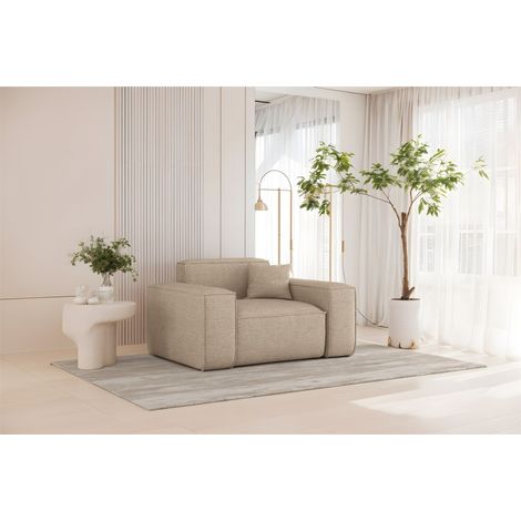 Sessel Designersessel CELES PREMIUM in Stoff Artico Beige (1/4)