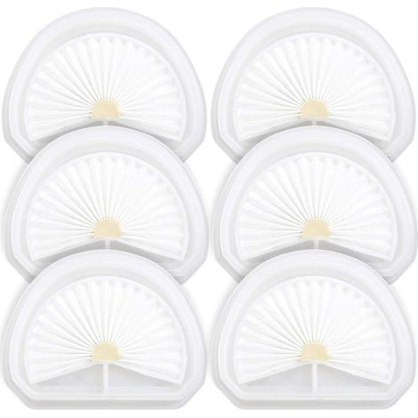 SHINING HOUSE Paquete de filtro de aspiradora VLPF10 para aspiradora de mano Black and Decker Dustbuster HLVA315J HLVA320J00 N575266 HLVA325JP07, reemplaza la pieza n.° VLPF10, N600601 (1/5)