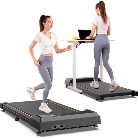 Tapis de Course Électrique Formill - 1–6 km/h, Charge Max. 120 kg, Inclinaison Réglable jusqu’à 12 %, Écran LED, Télécommande, Tapis Roulant Compact pour Maison et Bureau (1/5)