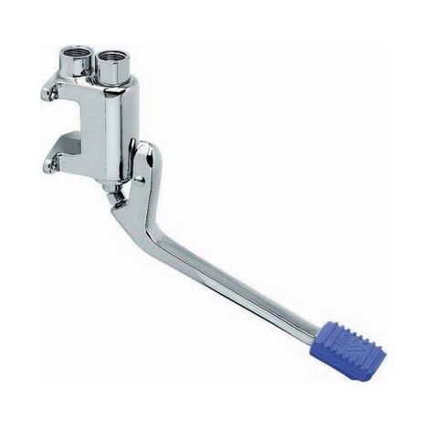 RUBINETTO A PEDALE ESTERNO 1 VIA PER PARETE  S/FLEX. S/RUB.- 1/2- IDRAL- pezzi 1