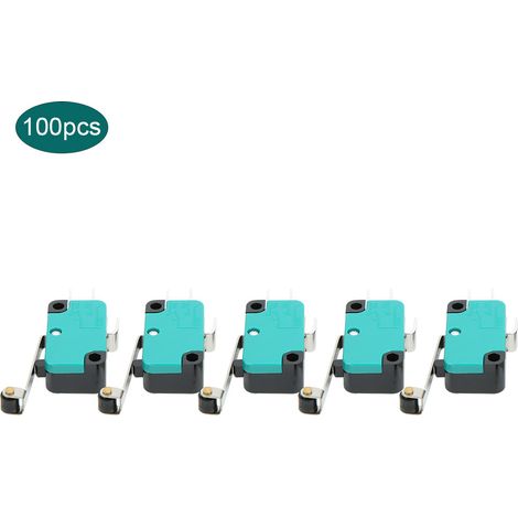 100 Stück BEM 156‑1C25 Mikro-Endschalter 250VAC 15A für Haushaltsgeräte und Automaten (1/5)