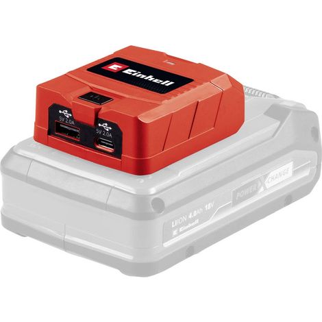 Einhell TC-CP 18 Li USB A/C-Solo 4514148 Adattatore USB
