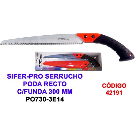 Sega da potatura dritta SIFER-PRO con fodero 300 mm P0730-3E14