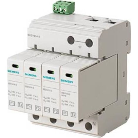 [NEUWERTIG] B-Ware Siemens Verteilerschrank-Überspannungsschutz Elektroinstallation 50 kA 1 St. (1/2)