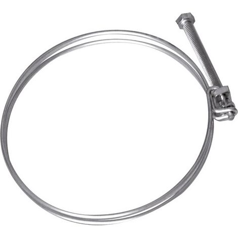 Collier de serrage pour tuyau flexible D.100 - LEMAN - 090006