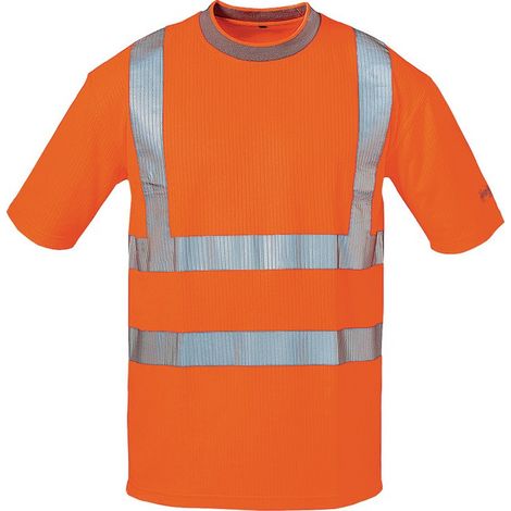 T-shirt de signalisation Pepe taille L orange SAFESTYLE