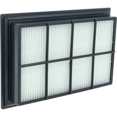 vhbw filtro compatibile con Kärcher SV1802, SV1902, SV7 aspirapolvere - filtro HEPA nero / bianco