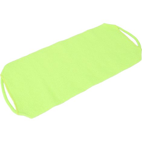 Serviette de bain en nylon épaisse, gant exfoliant élastique longue durée pour douche, lot de 2, lavable et douce, idéale pour le corps. (1/5)