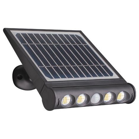Proiettore led a luce fredda 8 Watt 950 lumen con pannello solare separabile Century Genius