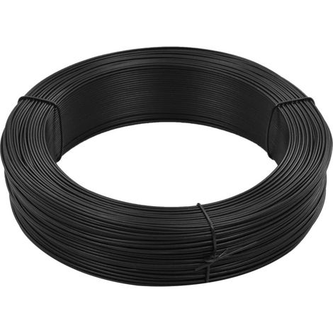 Fil de liaison de clture 250 m 0,9/1,4 mm Acier Anthracite vidaXL (1/3)