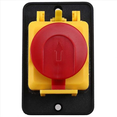 Interrupteur magnétique autobloquant CK31 400 V CA pour machine de découpe de métaux, bouton marche/arrêt