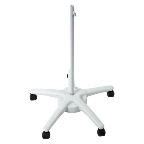 Velleman Soporte de lámpara de Aumento móvil con Ruedas, Compatible con los Modelos VTLAMP y VTLLAMP, Base de Metal Resistente, Movimiento Suave, iluminación Estable para Uso en Laboratorios de
