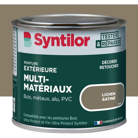 Vernice per esterni per legno, alluminio e PVC. SYNTILOR effetto lichene satinato 125 ml SYNTILOR (1/5)