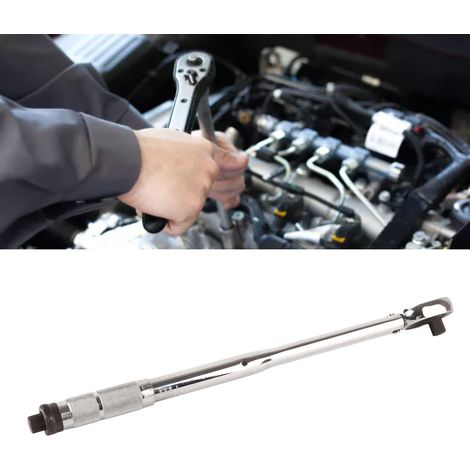 Clé dynamométrique à cliquet réglable 40‑240 Nm avec déverrouillage rapide pour vissage de précision (1/5)