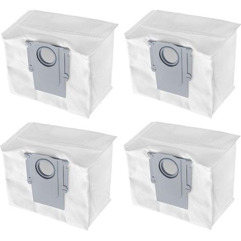 4-Stück Staubsauger Zubehörset für Roborock S8+/ S8 Pro Ultra/ S7 MaxV Ultra/ S7 Pro Ultra/ Q7+/ Q7 Max+/ Q5+, Staubbeutel Absaugstation, 3L Großer Kapazität Staubsaugerbeutel Ersatzteile (1/5)