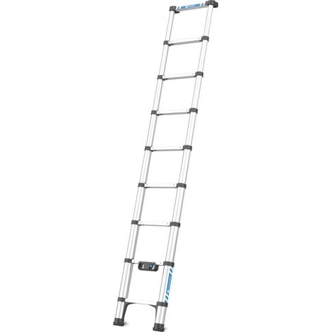 ZARGES Compactstep L - Teleskop-Sprossen-Anlegeleiter 9 Sprossen (1/3)