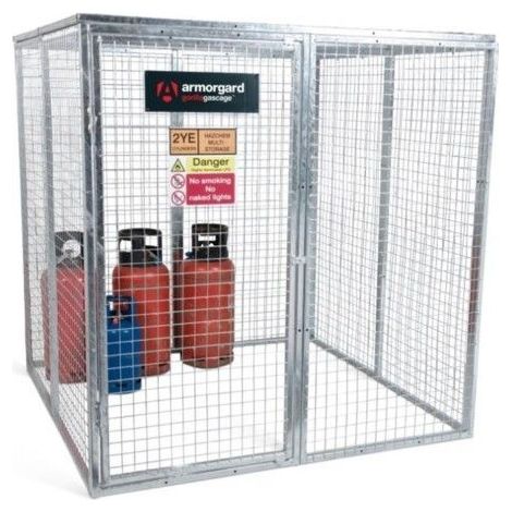 ARMORGARD - Cage bouteilles de gaz Gorilla Gas Cage GGC9 -1800x1800x1800