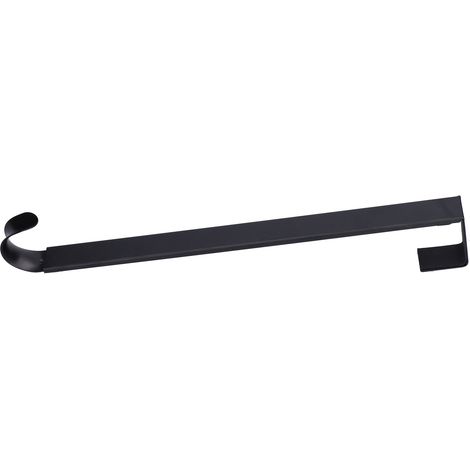 Gancho Para Coronas De Puerta Retráctil Ajustable Sin Perforación - Hierro - Para Puertas Hasta 5 7 Cm De Grosor - 1 Unidad (1/5)