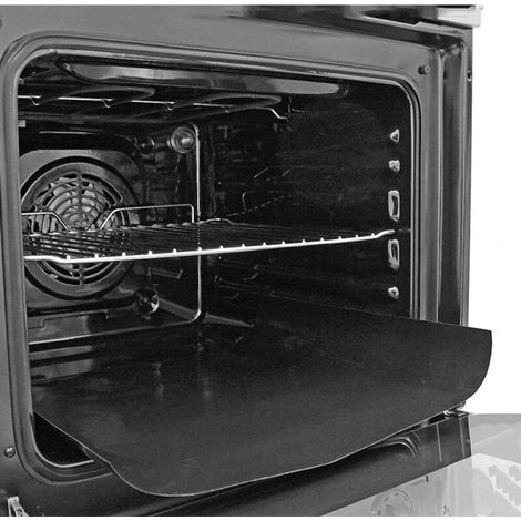 Lot de 2 tapis de cuisson antiadhésifs en téflon solides - pour fours, micro-ondes, grills, barbecues, etc. - 40cm X 33cm (1/5)