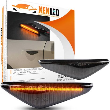 2x Clignotants latéraux LED BMW E70 X5, E71 E72 X6 et F25 X3 - Version fumée - la paire (1/5)